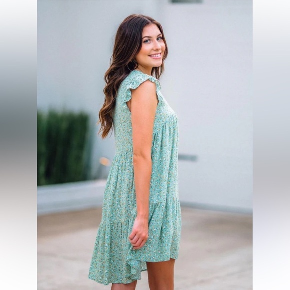 Aeropostale Green Mini Dress - Picture 2 of 12